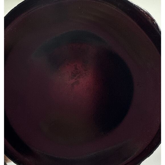 Vintage Northwood Amethyst Carnival Glass Tree Trunk Vase 11.75” - Picture 5 of 7